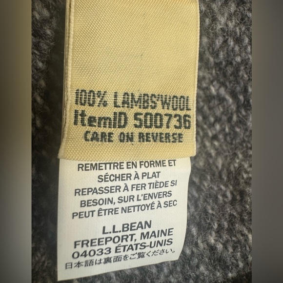 L.L. Bean Gray Women's Sweater - Picture 5 of 6